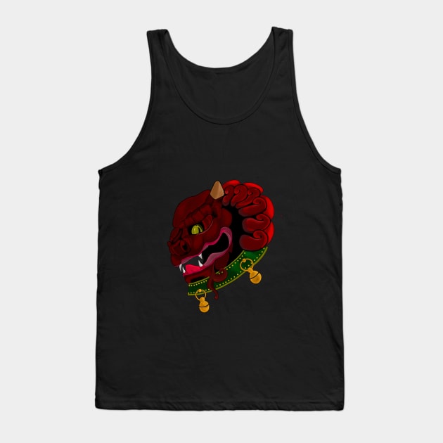 Temple Guardian Tank Top by Cicero Designs